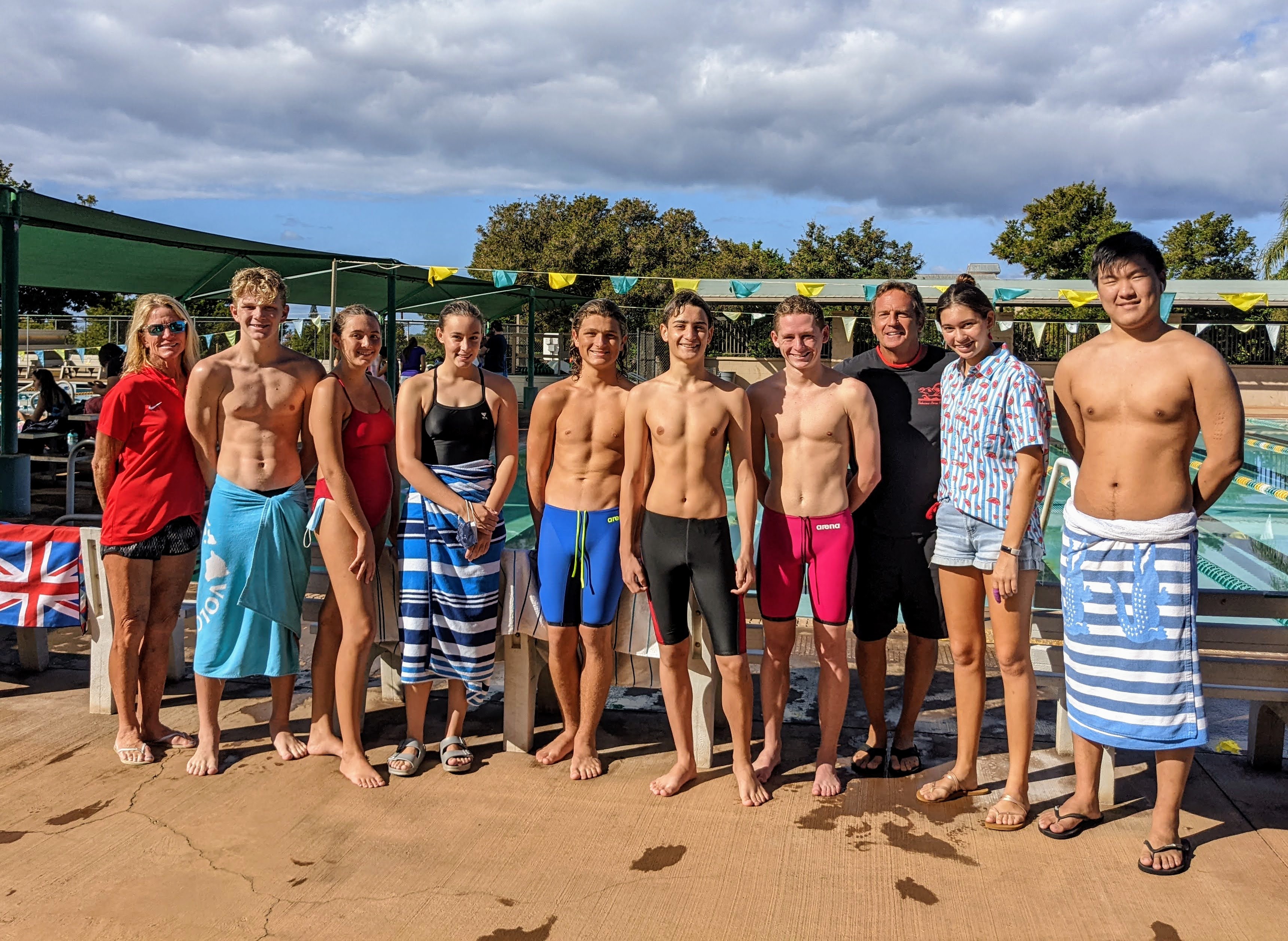 Lahainaluna High School Swim Team 2022