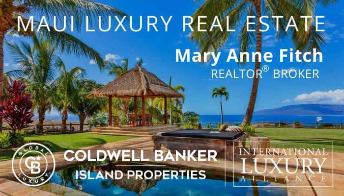 Mary Anne Fitch Maui Realtor Broker specializing in luxury real estate