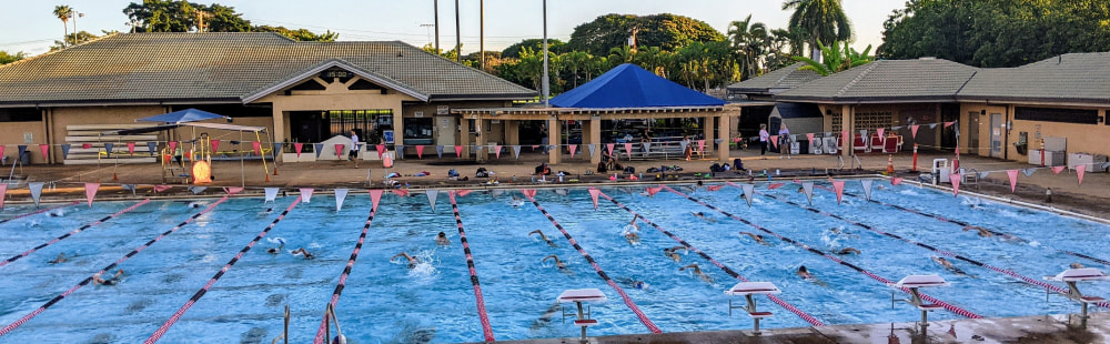 Lahaina Swim Club practice